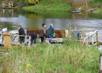 Паром  в Судогде, Россия. Фото 4 – фотографии России