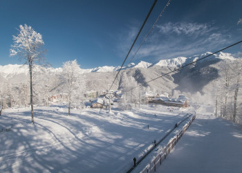 Горнолыжный курорт Роза Хутор. Фото 61 – фотографии России