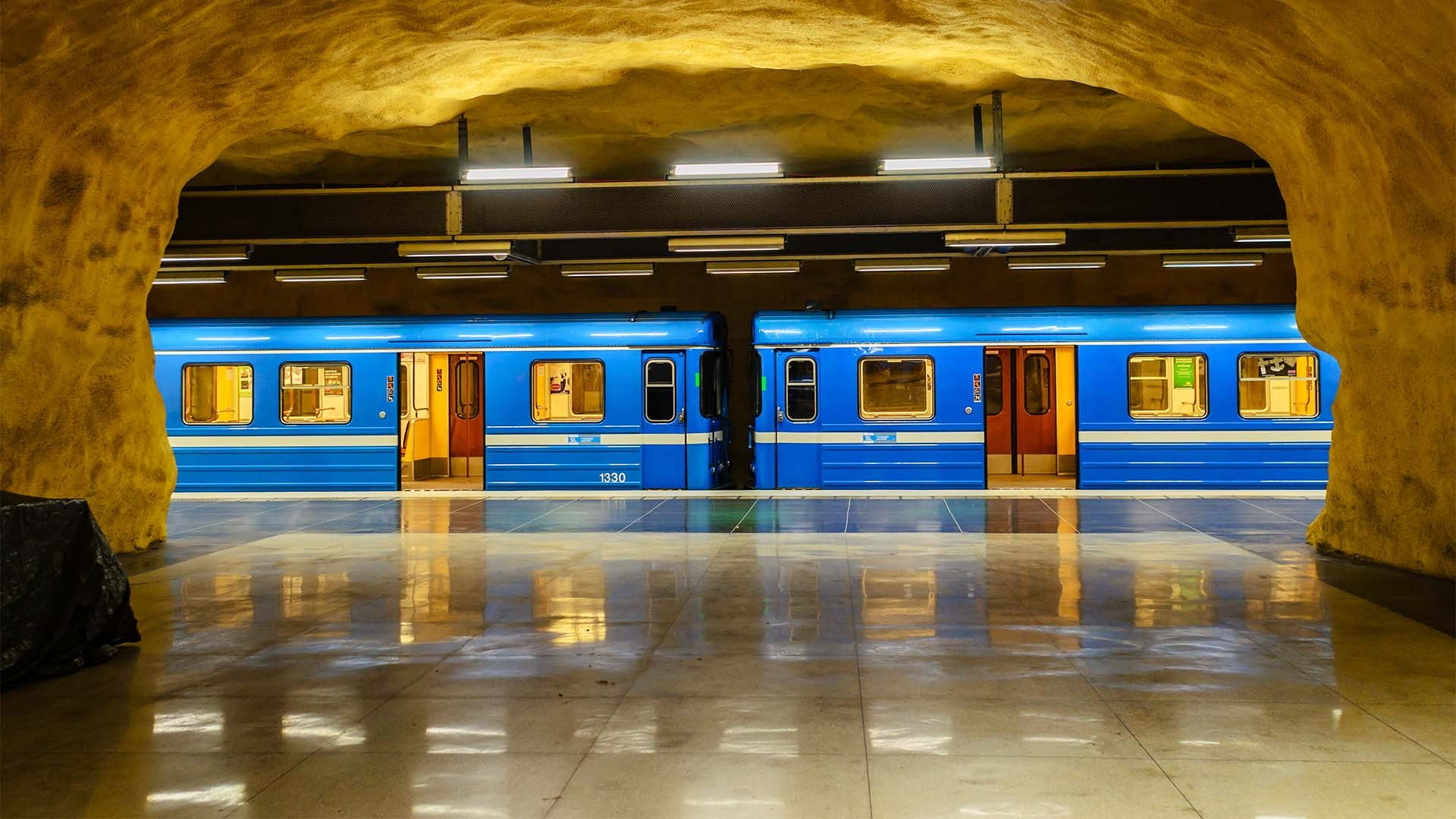 Стокгольмский метрополитен (Stockholm Underground) в Швеции – фотографии Швеции