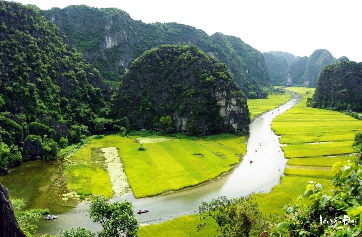 Живописный район Там-Кок в провинции Ниньбинь – фотографии Вьетнама