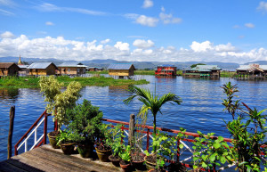 Плавучая деревня на озере Инле – фотографии Мьянмы