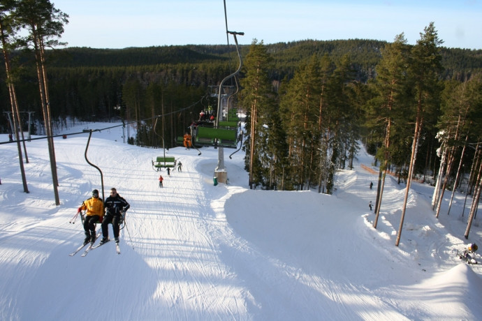 Горнолыжный курорт Озолкалнс – фотографии Латвии