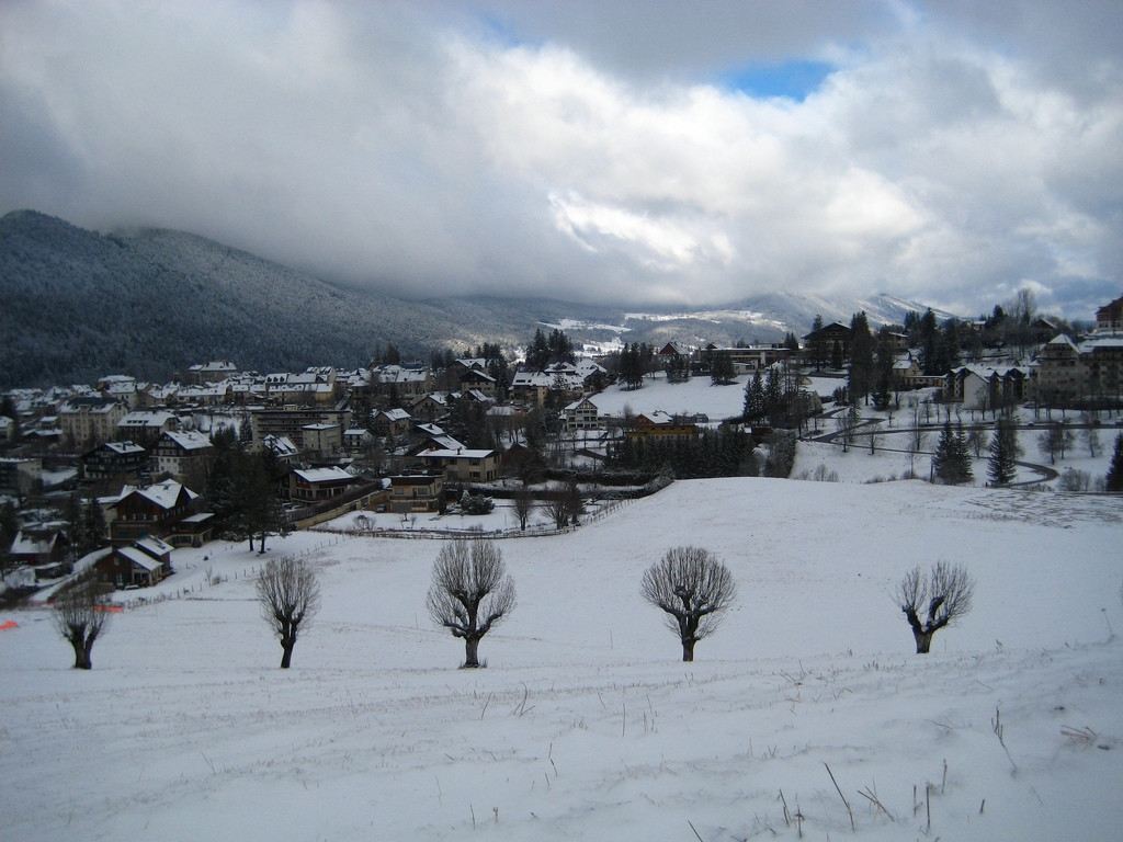 Деревня в Виллар-де-Лан, Франция – фотографии Франции