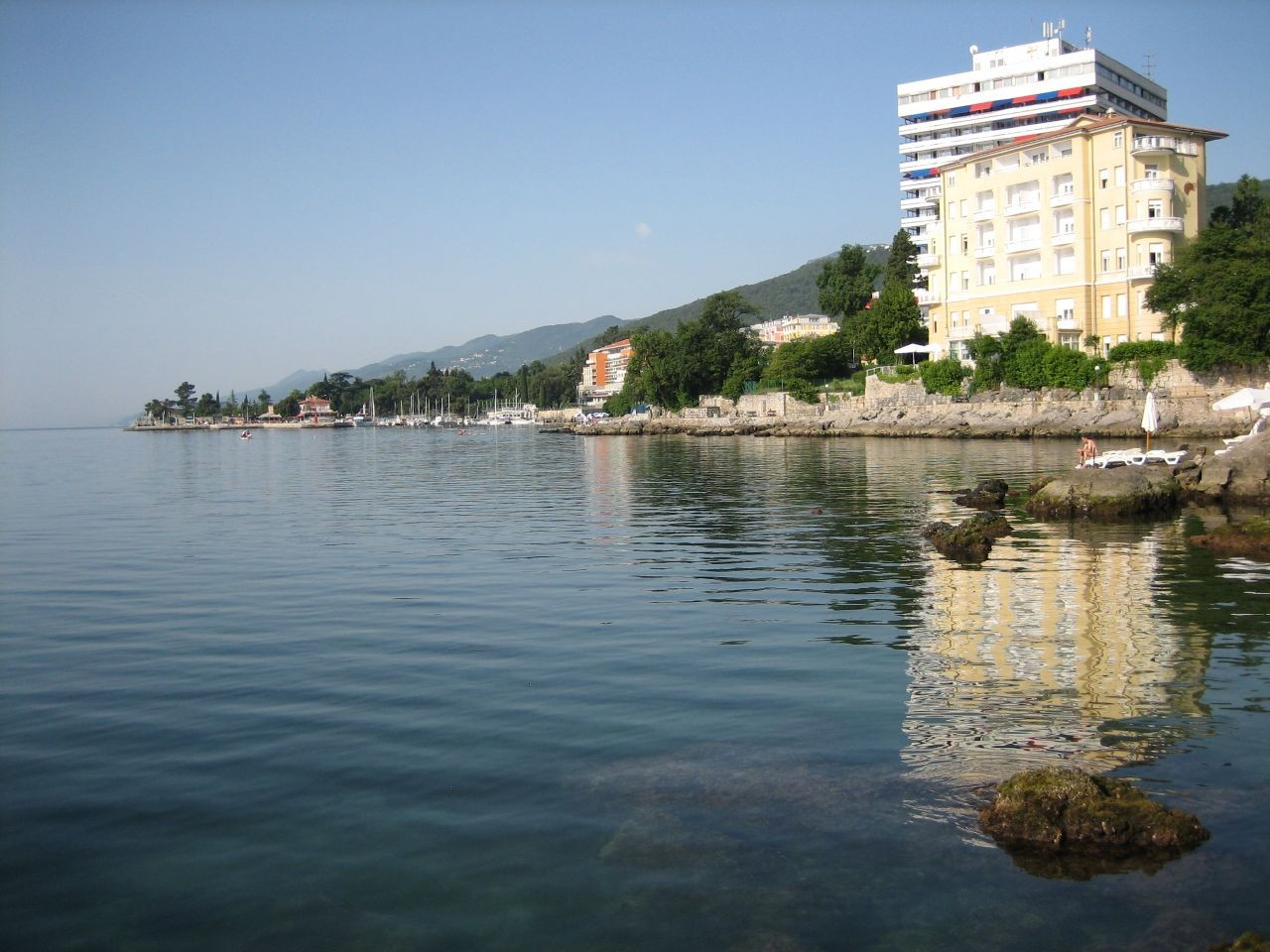 Отели на пляже в Опатия, Хорватия. Фото 7 – фотографии Хорватии