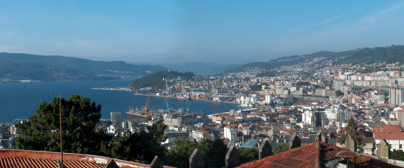 Панорама Виго – фотографии Испании