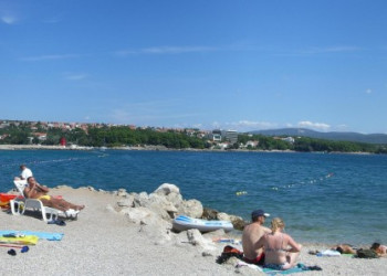 Пляж в Крк, Хорватия. Фото 1 – фотографии Хорватии