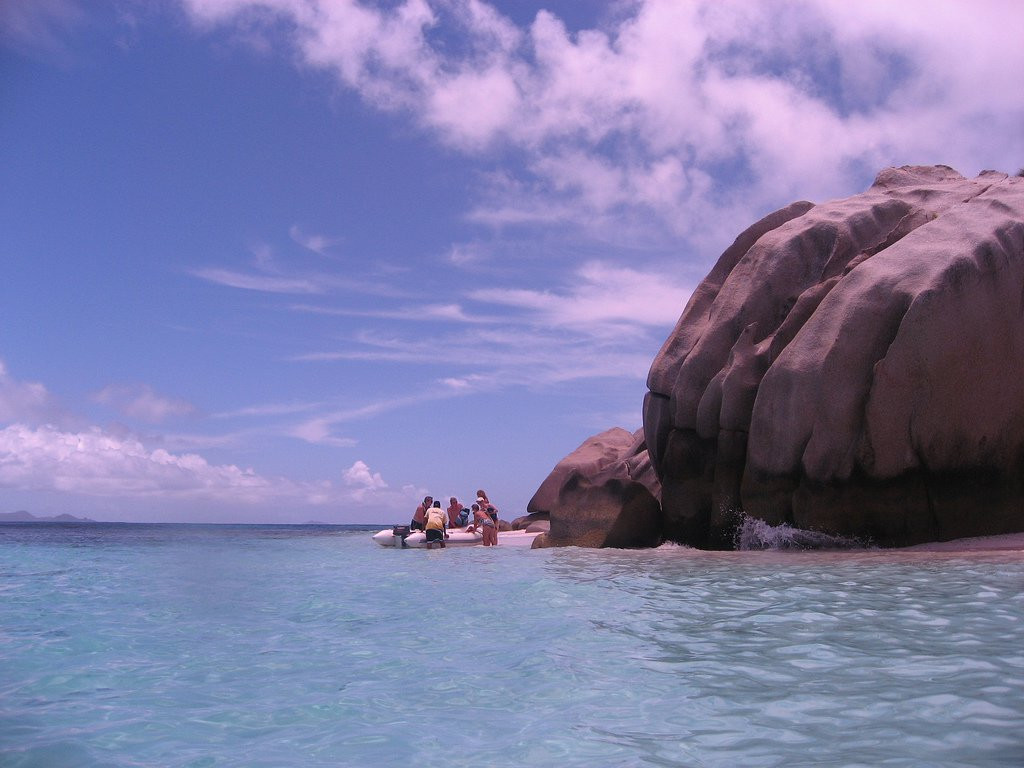 Туристы на острове Кокос. Фото 1 – фотографии Сейшельских островов