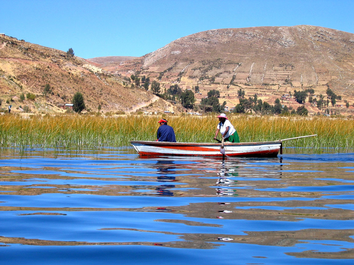 Титикака озеро (Lake Titicaca) в Перу – фотографии Перу