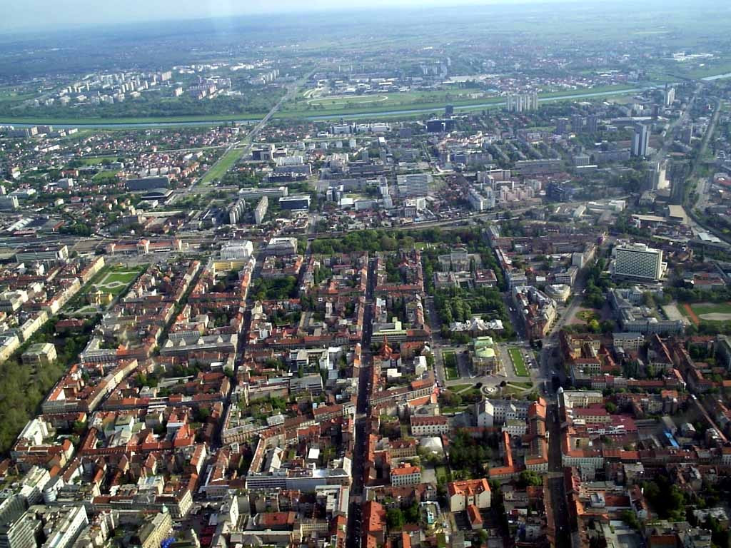 Панорамный вид в Загреб, Хорватия. Фото 11 – фотографии Хорватии