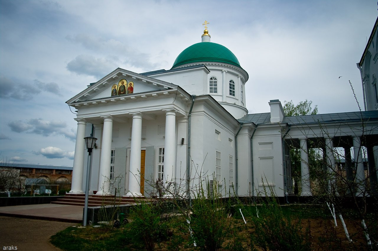 Храм в Желтоводский Макариев монастырь, Россия. Фото 3 – фотографии России