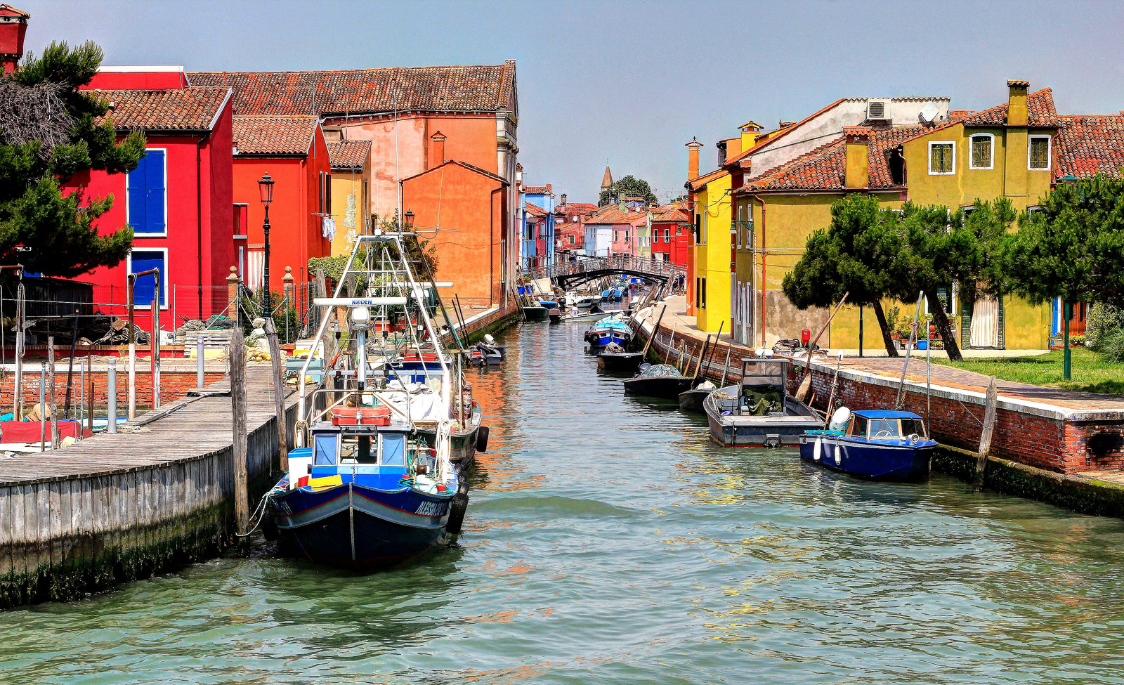 Островной квартал Бурано в Венеции, Фото 1 – фотографии Италии
