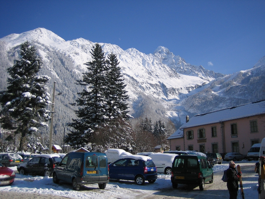 Горнолыжная база в Аржентьере, Франция – фотографии Франции