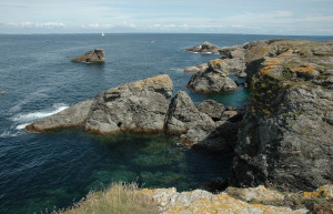 Скалы в Бель-Иль, Франция. Фото 13 – фотографии Франции