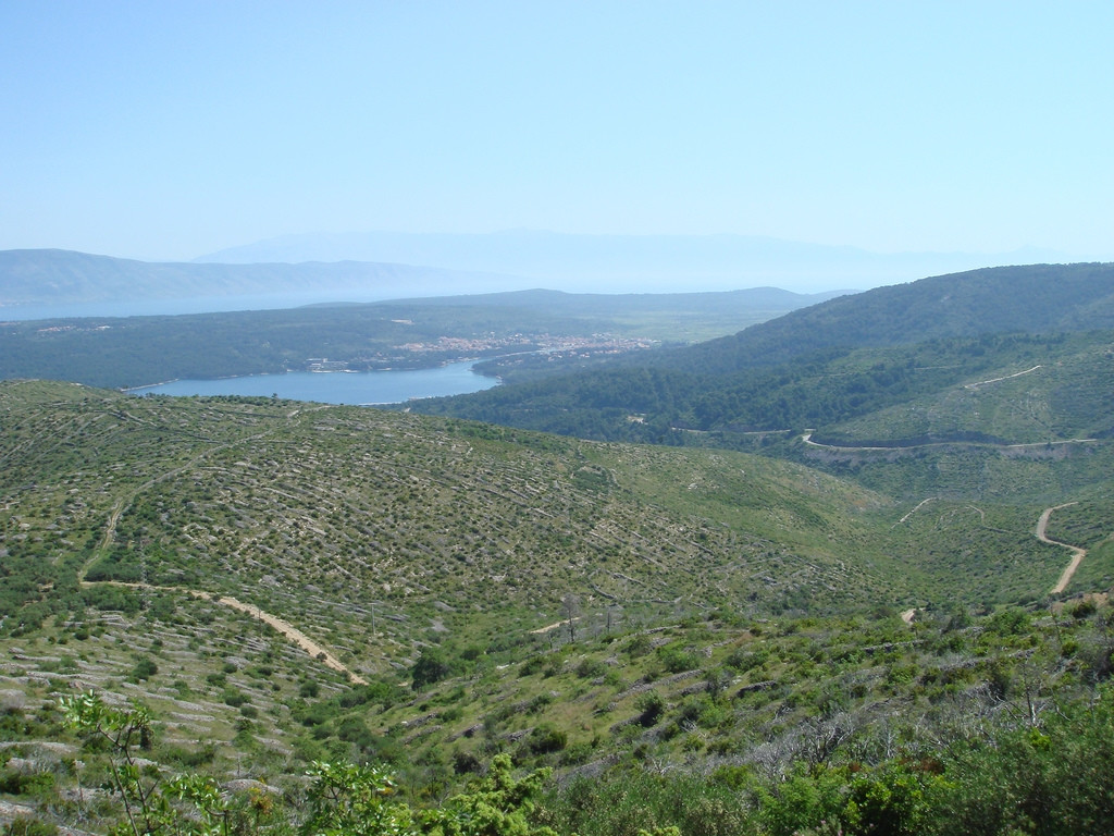 Панорамный вид в Стари Град. Хорватия. Фото 1 – фотографии Хорватии