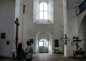 Храм на острове Кий, Россия. Фото 1 – фотографии России