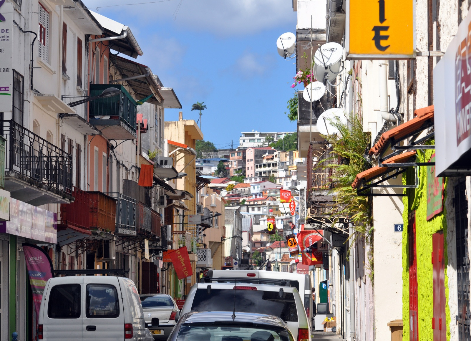 Улицы города Фор-де-Франс (Fort-de-France). Мартиника – фотографии Мартиники