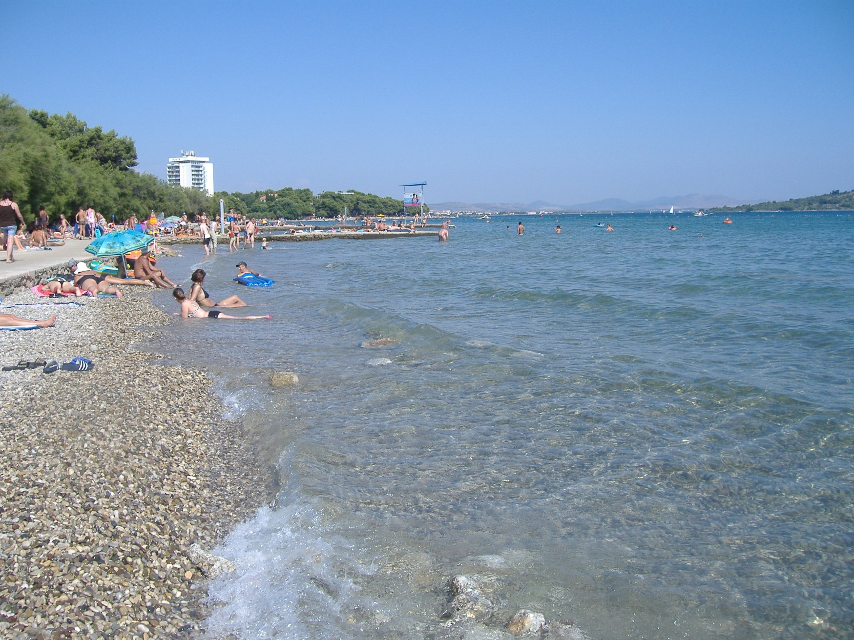 Пляж в Водице, Хорватия. Фото 3 – фотографии Хорватии