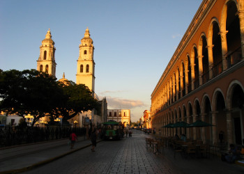 Улица в Сан-Франциско-де-Кампече, Мексика. Фото 5 – фотографии Мексики