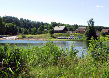 Палуше (Palūšė) – небольшая деревня в восточной части Литвы – фотографии Литвы