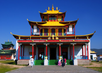 Дацаны в республике Бурятия. Фото 1 – фотографии России