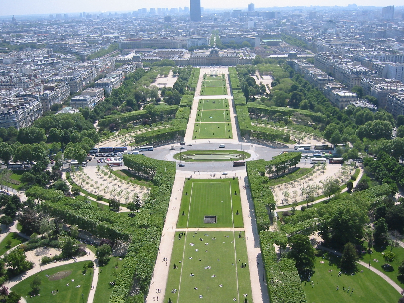 Панорамный вид в Париже, Франция. Фото 8 – фотографии Франции