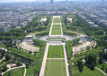 Панорамный вид в Париже, Франция. Фото 8 – фотографии Франции