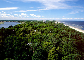 Вид на побережье Юрмалы – фотографии Латвии