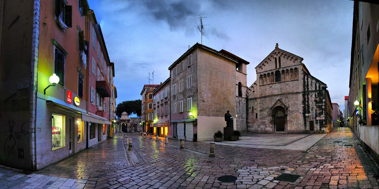 Улица в Задаре, Хорватия. Фото 23 – фотографии Хорватии