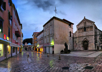 Улица в Задаре, Хорватия. Фото 23 – фотографии Хорватии