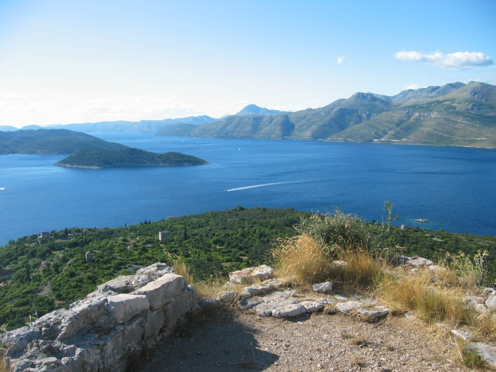 Море на острове Лопуд, Хорватия. Фото 14 – фотографии Хорватии