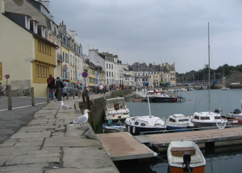 Набережная в Ле-Пале, Франция. Фото 1 – фотографии Франции