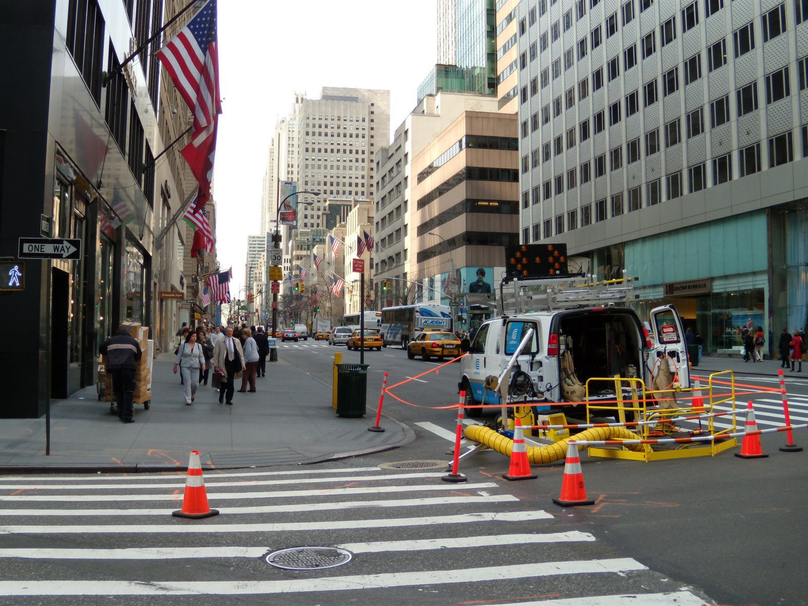 Улица в Нью-Йорке, США. Фото 5 – фотографии США