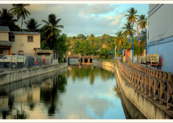 Канал  в Спейтстауне, Барбадос – фотографии Барбадоса
