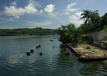 Озеро в Сантьяго-де- Куба, Куба – фотографии Кубы