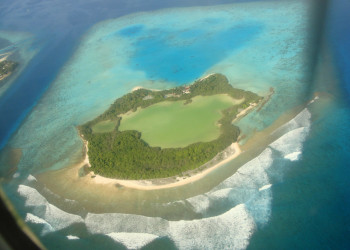 Панорамный вид в Гаафу Даалу Атолл, Мальдивы – фотографии Мальдивских островов