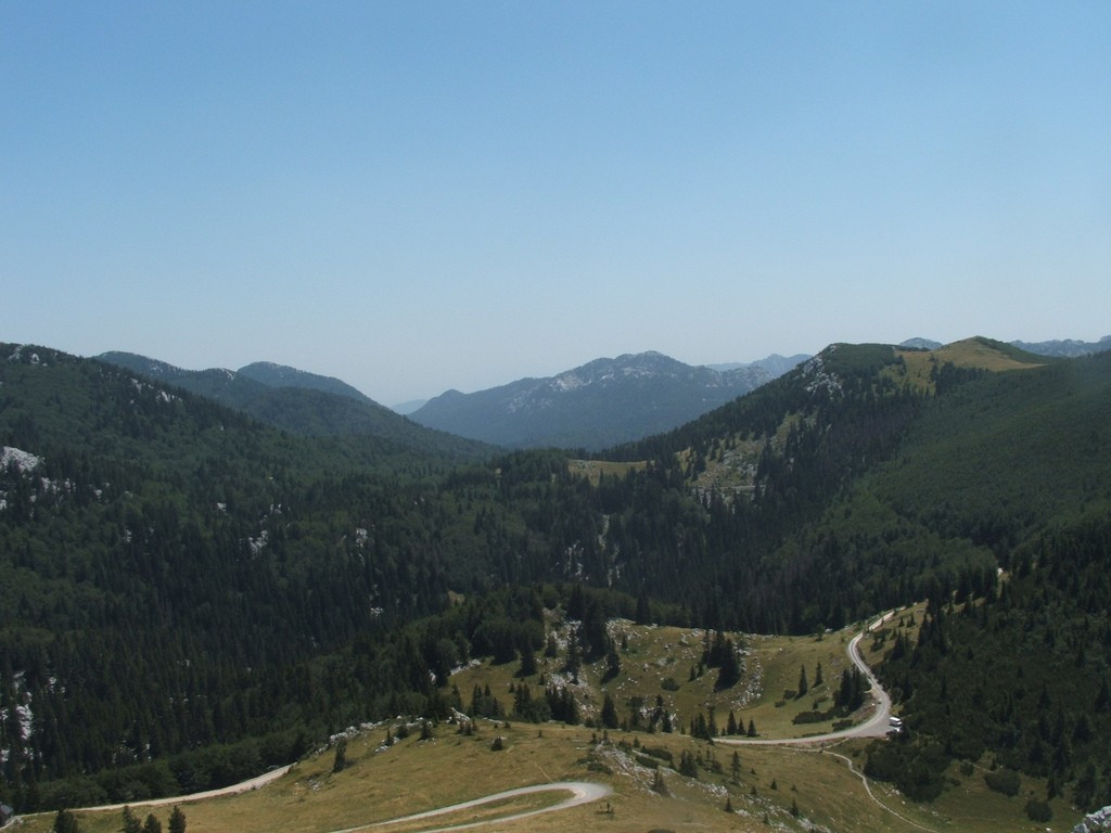 Панорамный вид в Северный Велебит Национальный, Хорватия. Фото 2 – фотографии Хорватии