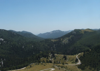 Панорамный вид в Северный Велебит Национальный, Хорватия. Фото 2 – фотографии Хорватии
