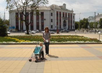 Улица в Майкопе, Россия – фотографии России