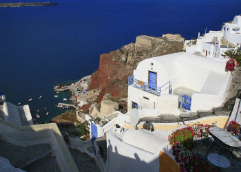 Санторини остров, Южные Эгейские острова, Греция, фото № 66934 – фотографии Греции