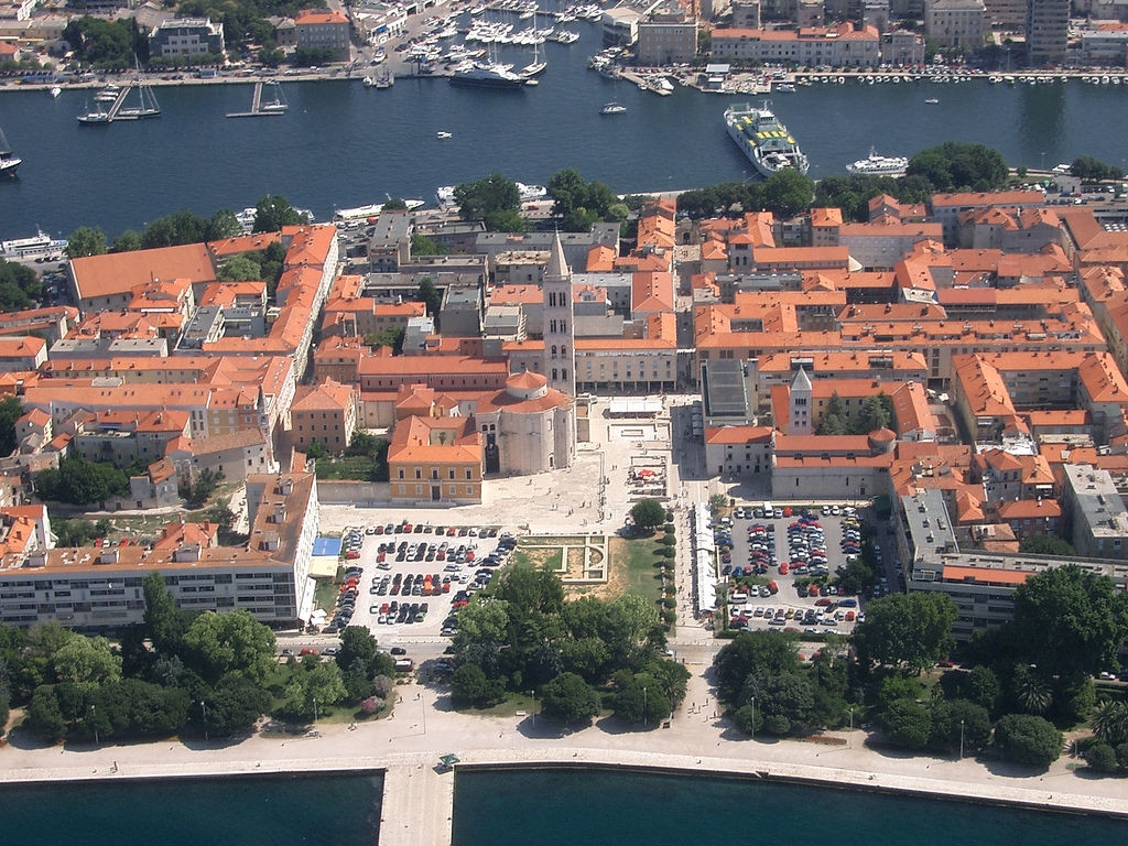 Панорамный вид в Задаре, Хорватия. Фото 11 – фотографии Хорватии