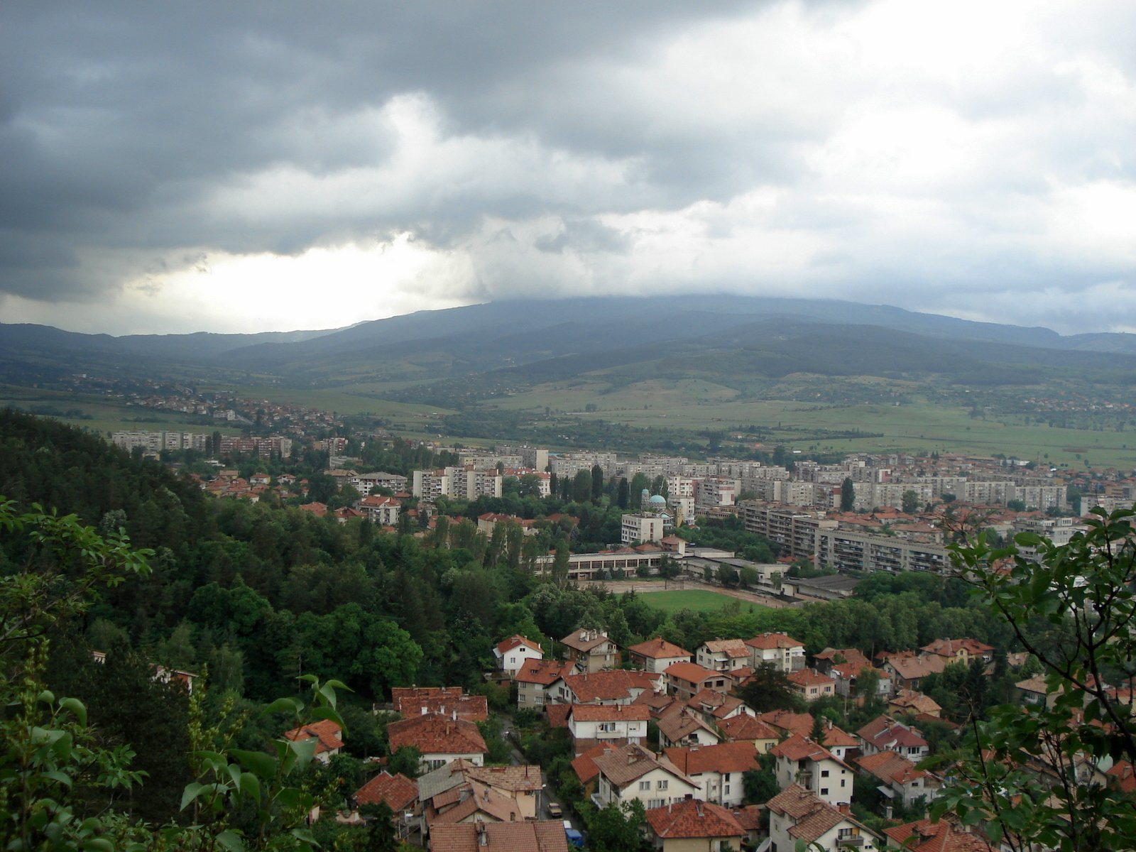 Панорамный вид города, Болгария. Фото 1 – фотографии Болгарии