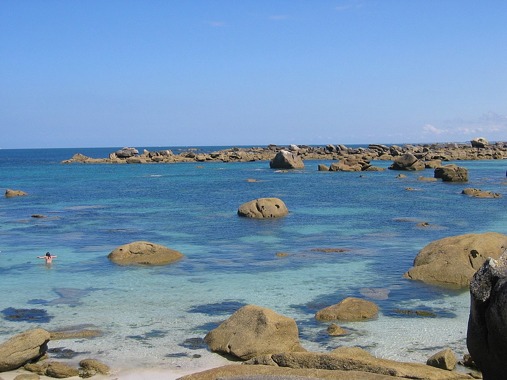 Море в Бриньогане, Франция. Фото 4 – фотографии Франции