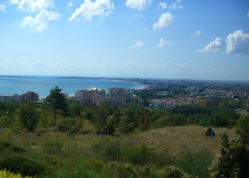 Панорамный вид в Солнечный Берег, Болгария – фотографии Болгарии