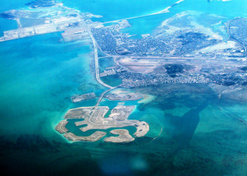 Искусственные острова Эмвай (Amwaj Islands) в Бахрейне – фотографии Бахрейна