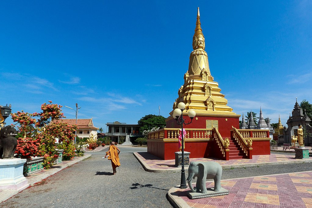 Храм в Кампонгтяме, Камбоджа – фотографии Камбоджи