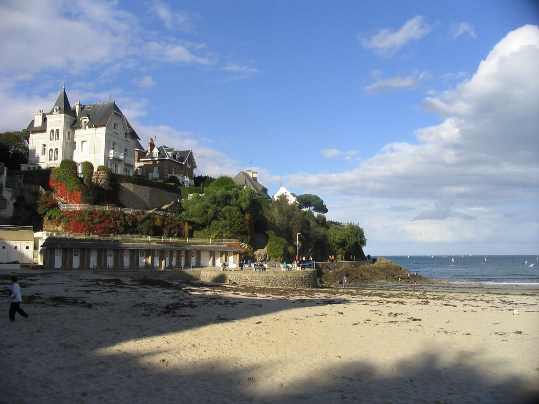 Пляж в Динарде, Франция. Фото 4 – фотографии Франции