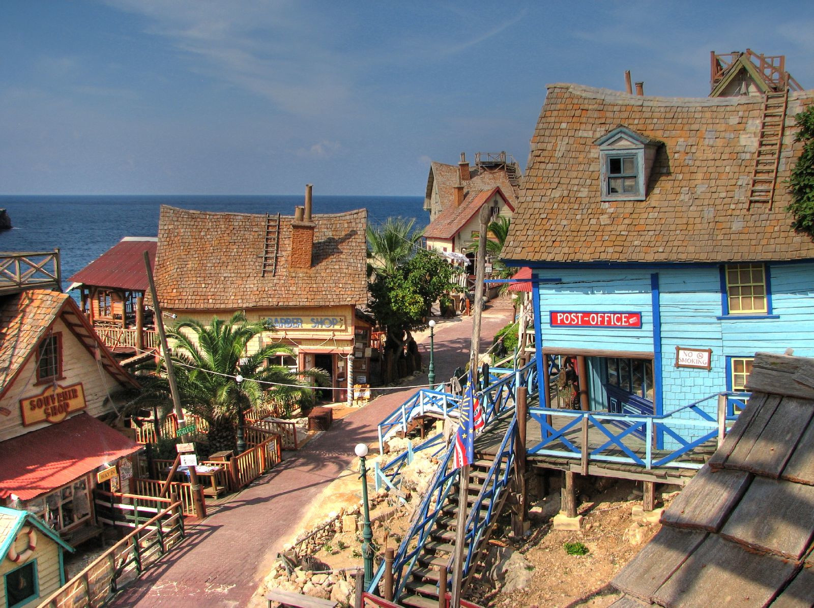 Деревня Попай (Popeye Village) на Мальте – фотографии Мальты