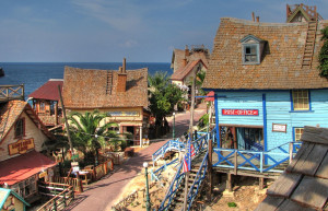 Деревня Попай (Popeye Village) на Мальте – фотографии Мальты