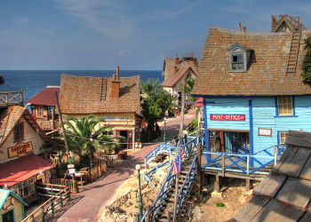 Деревня Попай (Popeye Village) на Мальте – фотографии Мальты