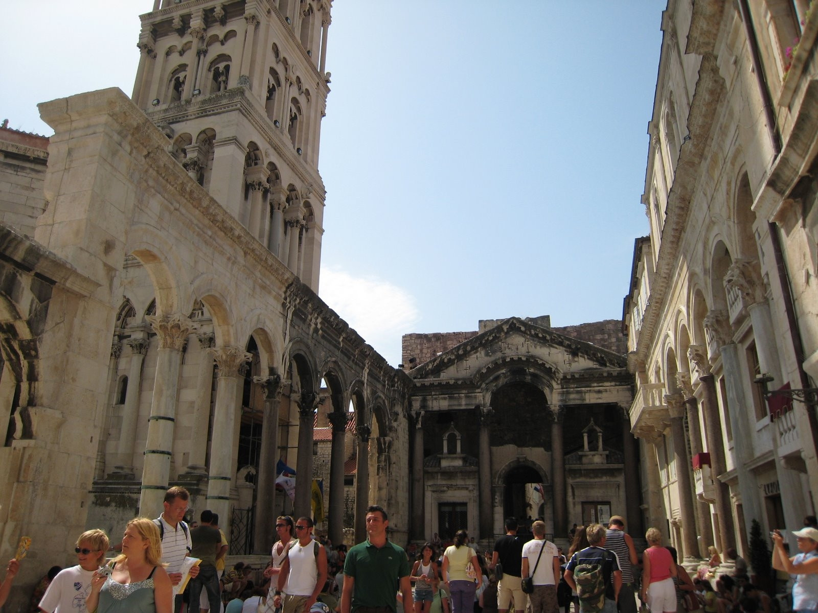 Туристы в Сплит, Хорватия. Фото 6 – фотографии Хорватии